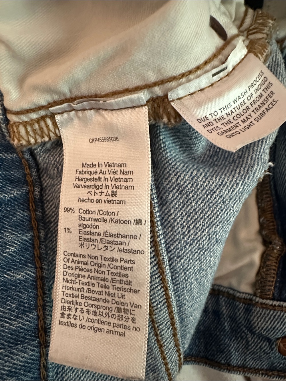 Madewell Women’s The Perfect Vintage Jean 32P blue zipper jeans - Picture 13 of 15